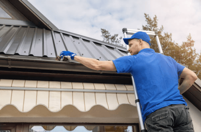 gutter cleaning in stockton